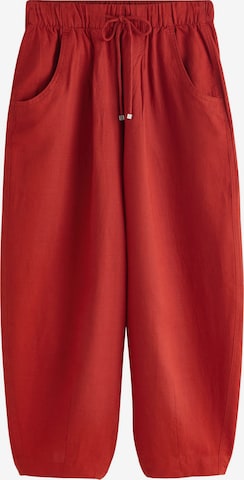 Pantaloni con pieghe di Next in rosso: frontale