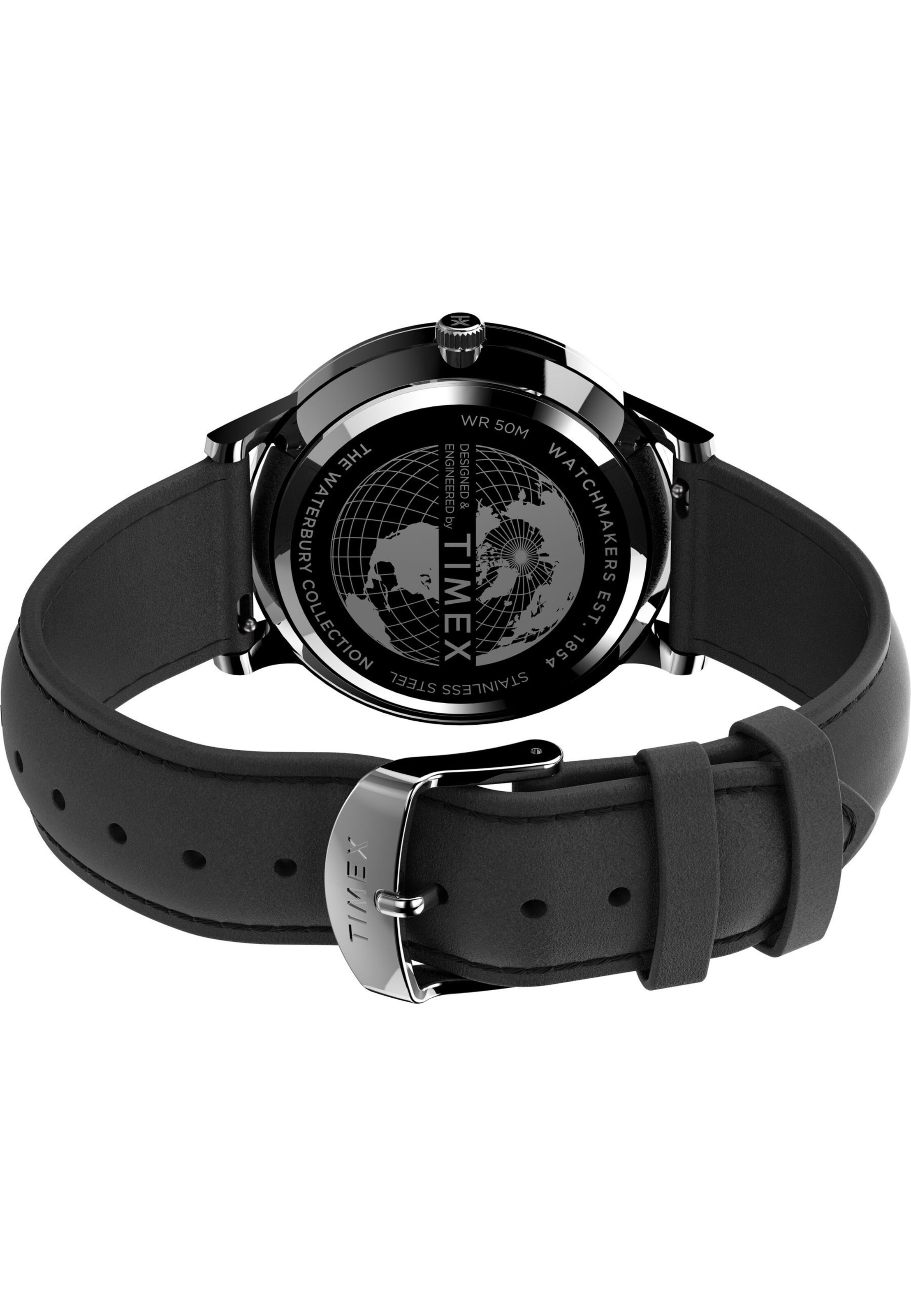 TIMEX Analoguhr 'Waterbury Classic' in Schwarz