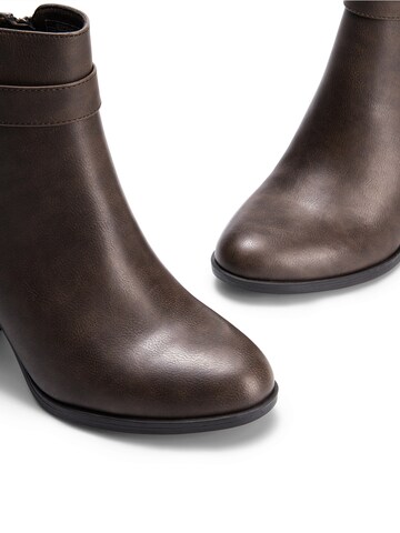Dream Pairs Enkellaarsje in Bruin