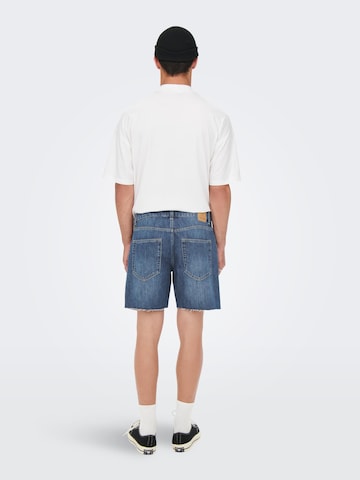 Only & Sons Slimfit Jeans 'Avi' in Blauw