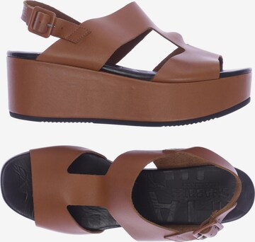 SHABBIES AMSTERDAM Sandals & High-Heeled Sandals in 42 in Brown: front