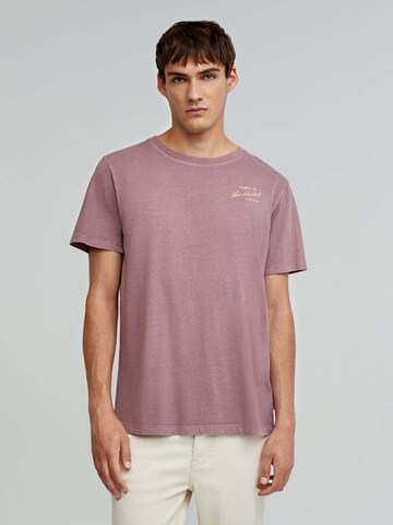 Scalpers Shirt 'Old Market' in Roze: voorkant
