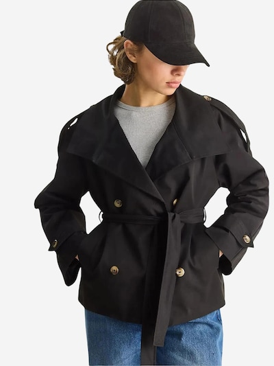 Bianco Lucci Between-seasons coat in Black, Item view