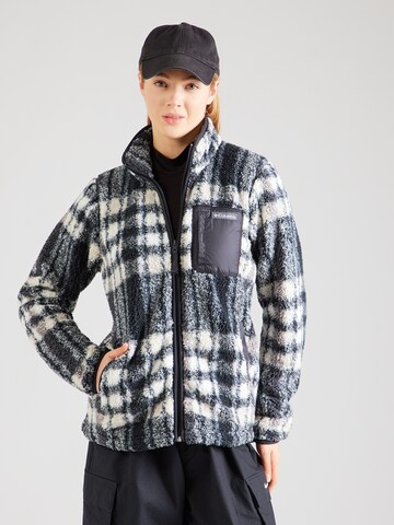 COLUMBIA Funkcionalna jopa iz flisa 'West Bend' | črna barva: sprednja stran