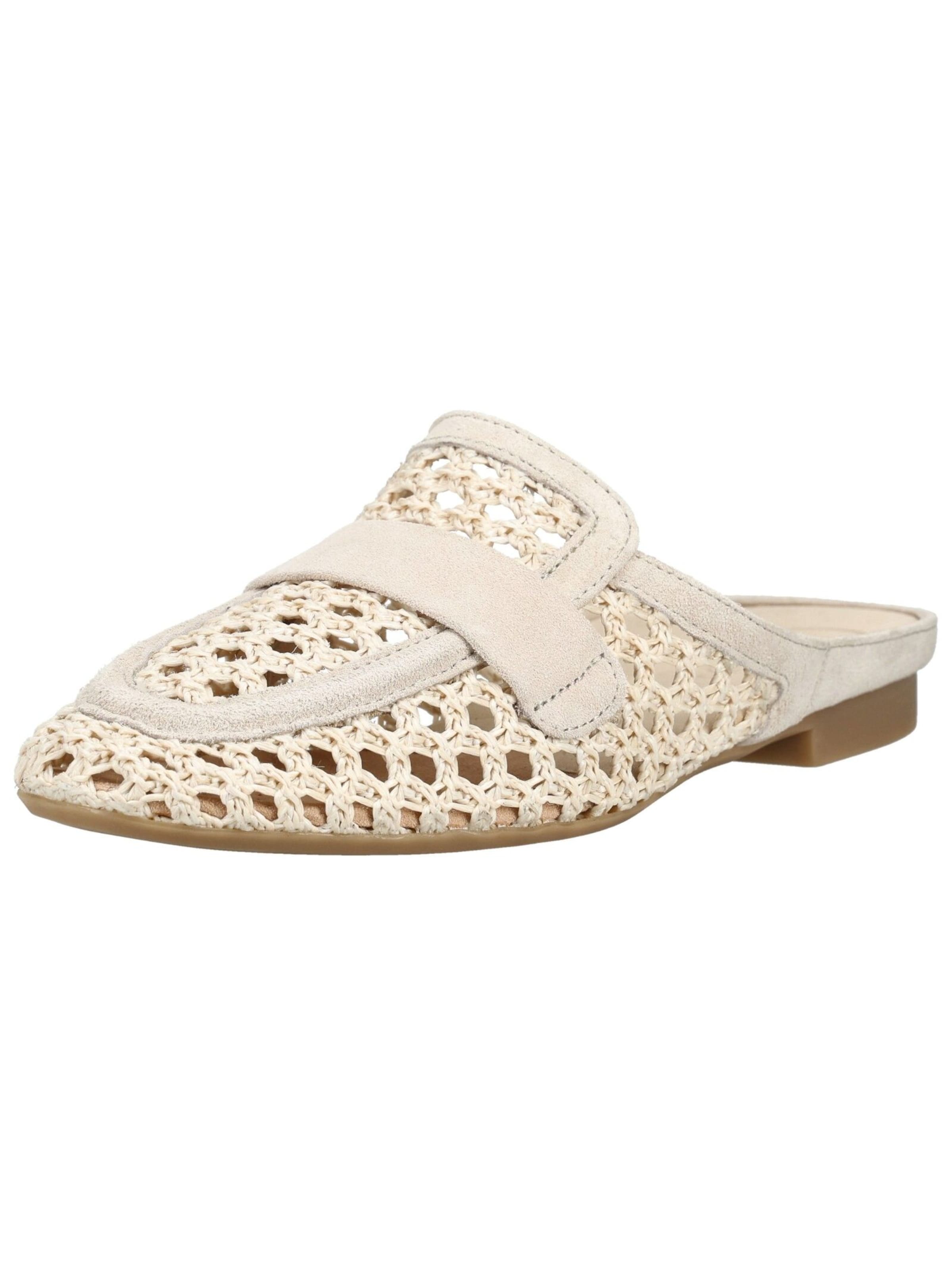 Paul Green Mule in Beige: front