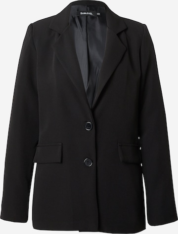 Sublevel - Blazer en negro: frente