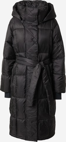 GAP Демисезонное пальто в Черный: спереди