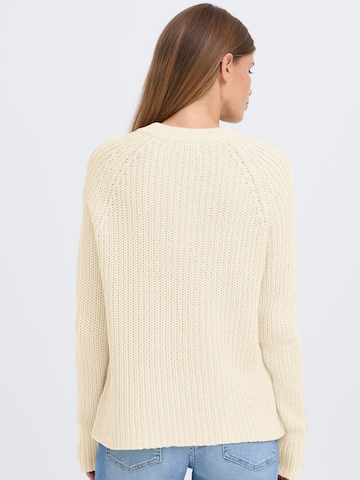 Pull-over ' OXFKANNA ' Oxmo en beige