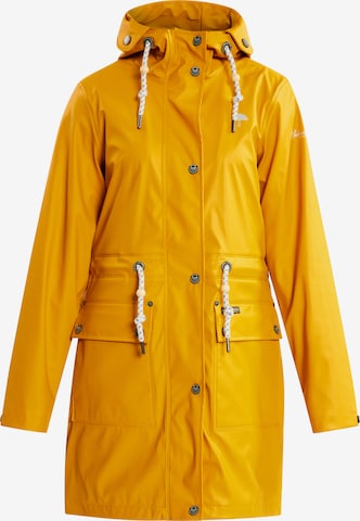 Schmuddelwedda Raincoat in Yellow: front