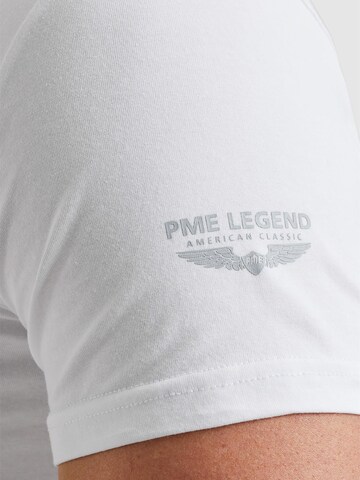 PME Legend Undershirt '2-pack basic T-shirts with crew neck' in White