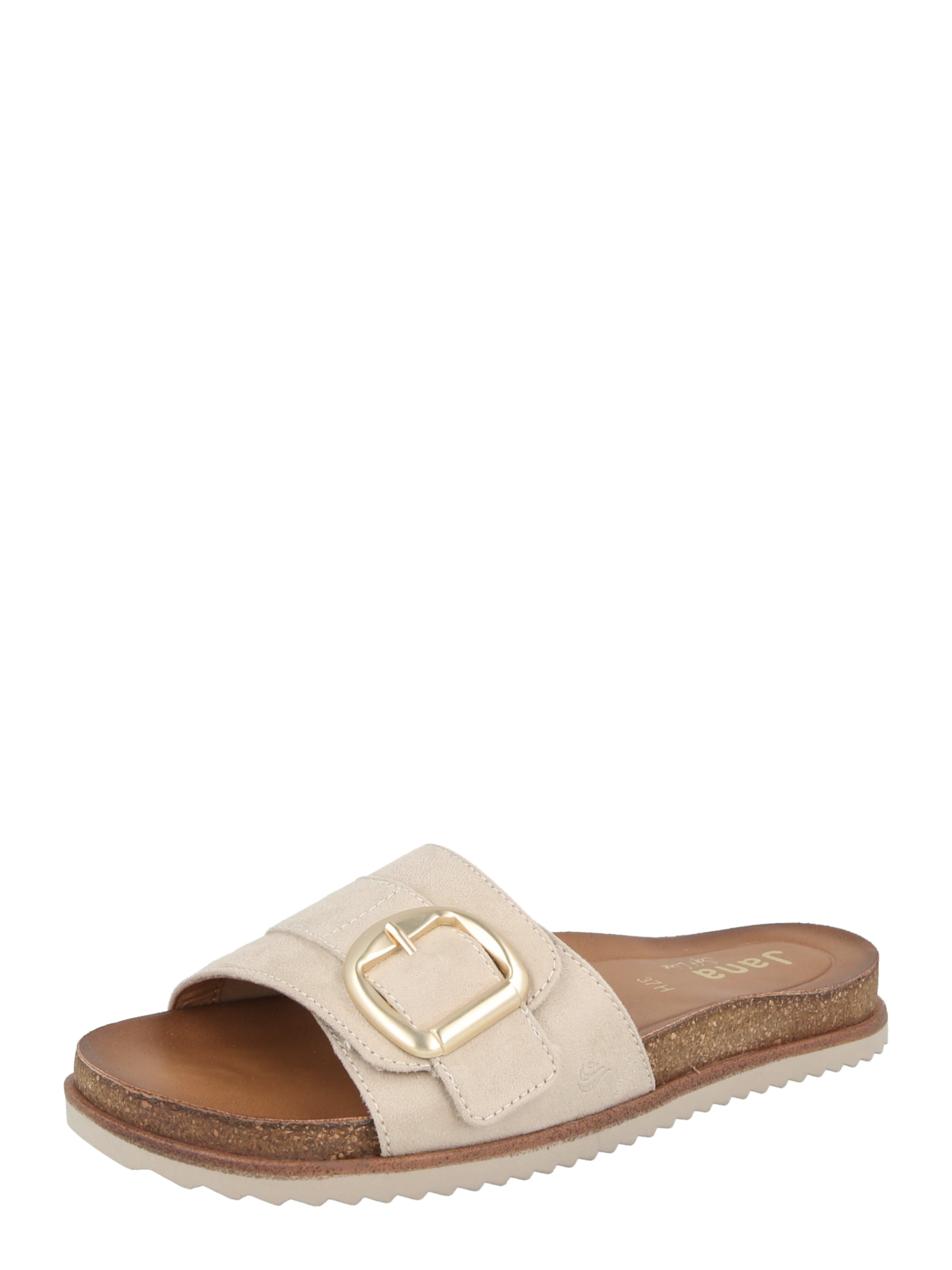 JANA - Zapatos abiertos en beige: frente