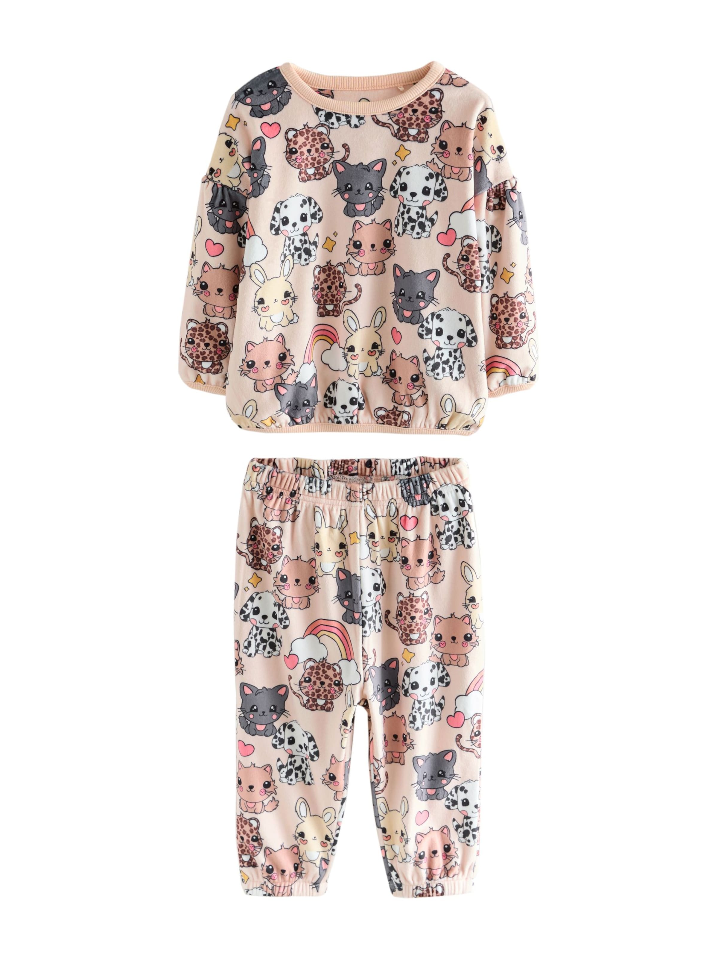 Pigiama di Next in beige: frontale