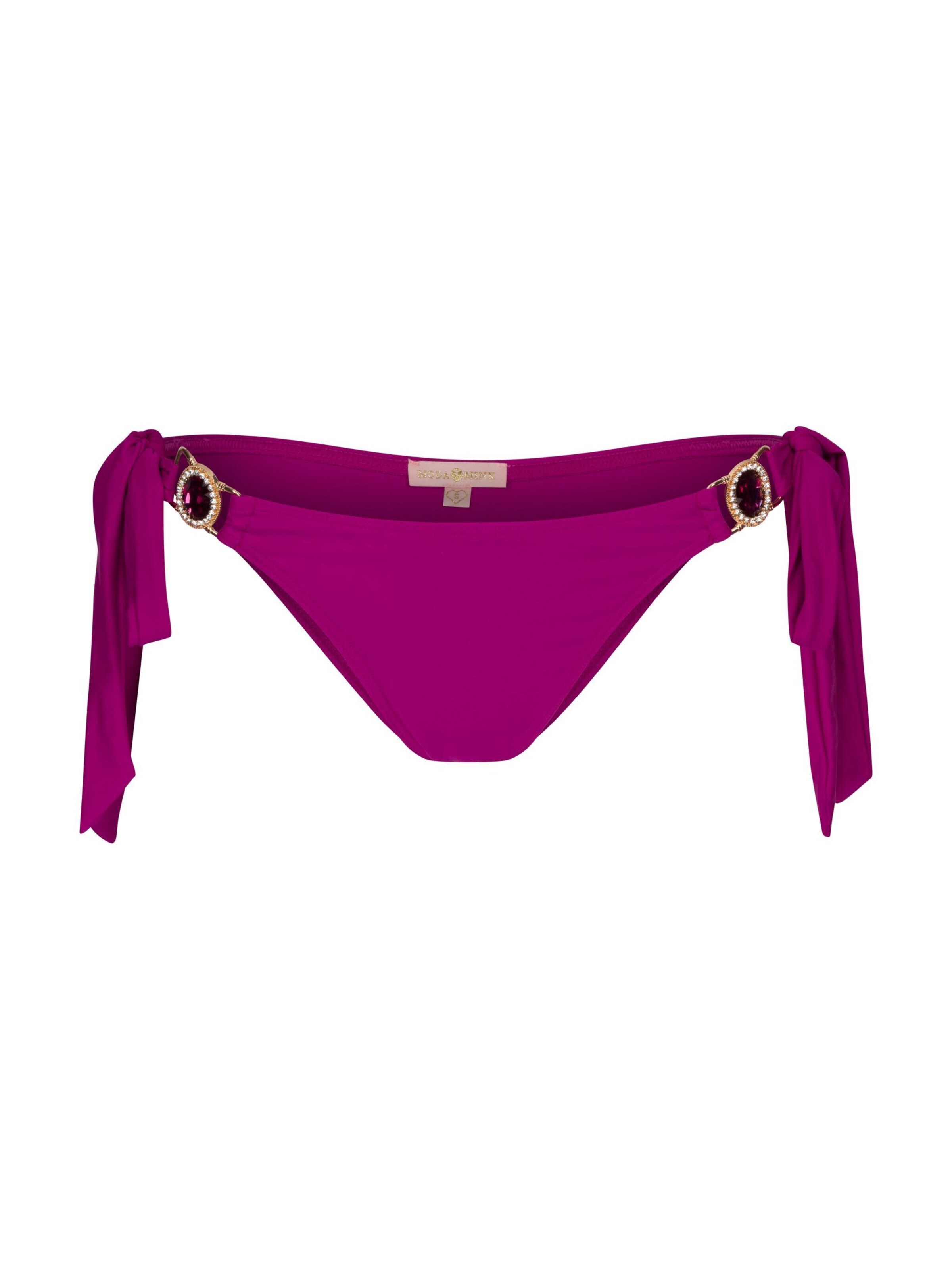 Moda Minx Bikinihose 'Amour' in Lila: Vorderseite