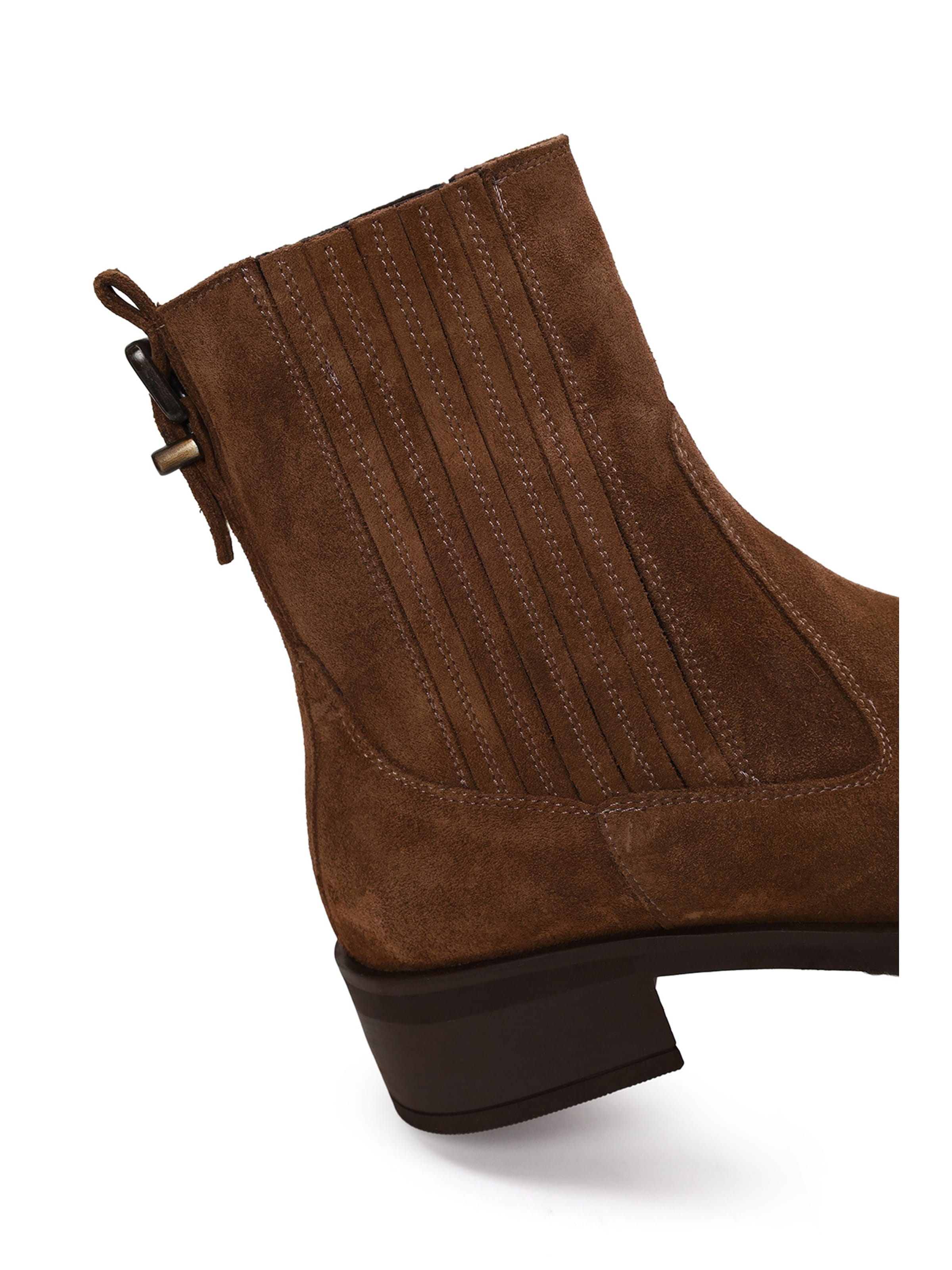 Derimod - Botas chelsea em castanho