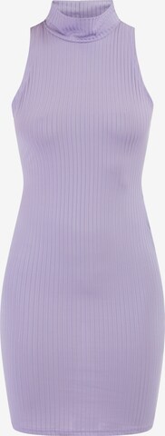 Robe faina en violet : devant