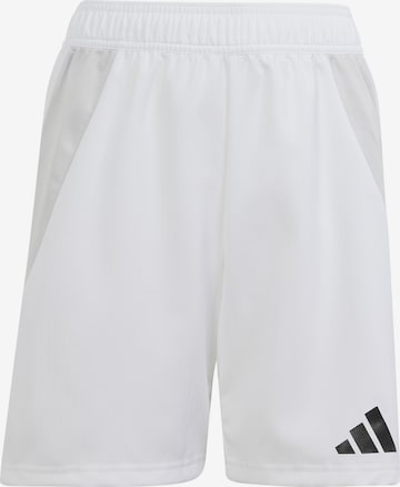 ADIDAS PERFORMANCE Sportshorts in Weiß: Vorderseite