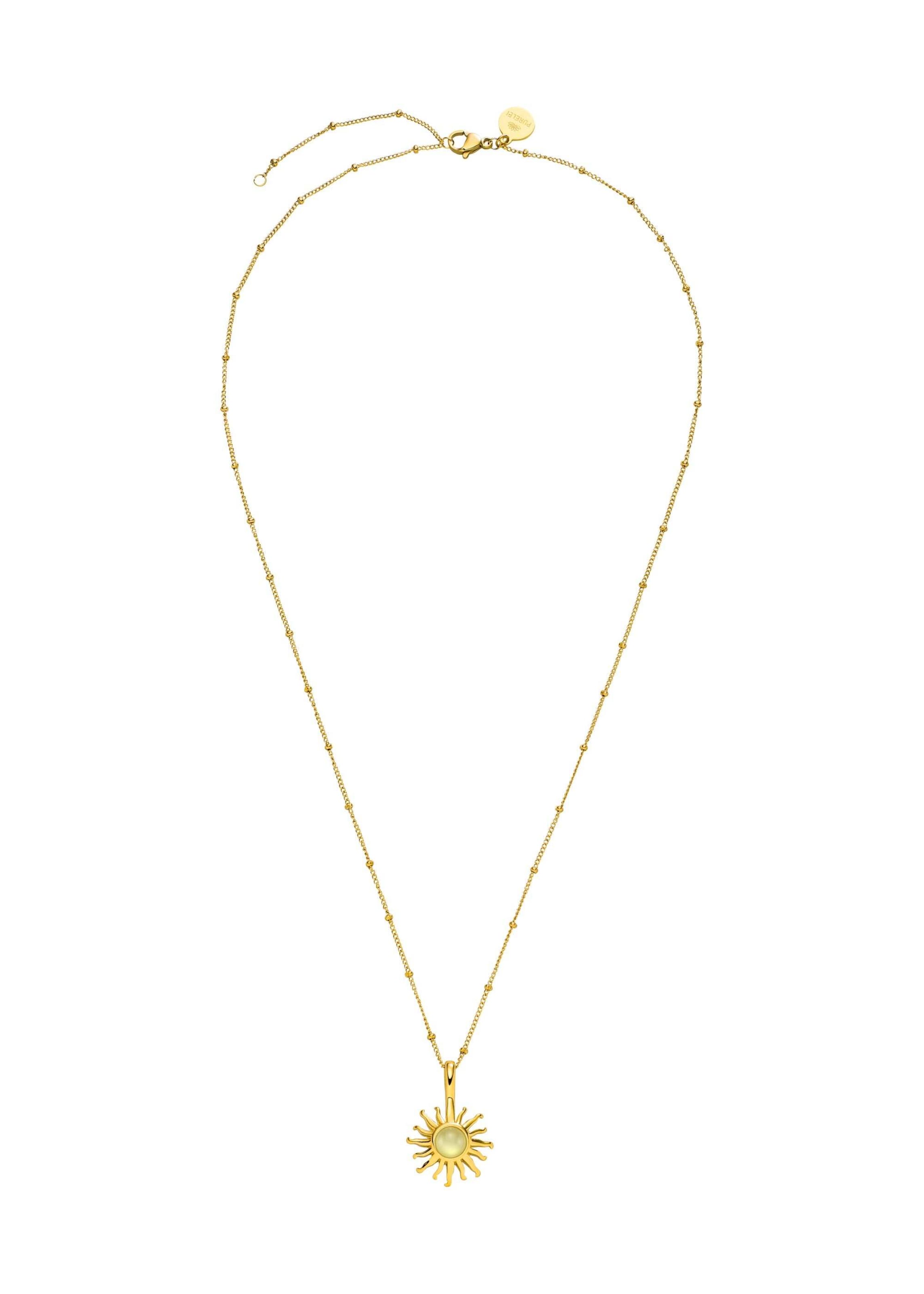 Collana 'Sun' di PURELEI in oro: frontale