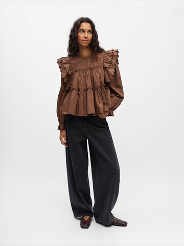 T-shirt 'OBJHOPE' OBJECT en marron