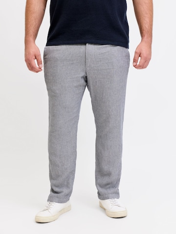 Jack & Jones Plus Loosefit Bukser i blå: forside