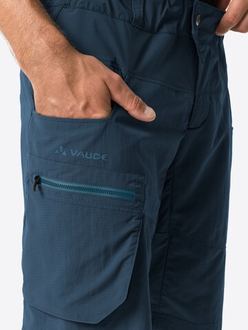 VAUDE Regular Outdoor Pants 'Qimsa' in Blue