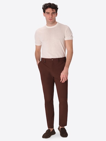 Distretto12 Slimfit Functionele broek '  T. ACTIVE. ' in Bruin
