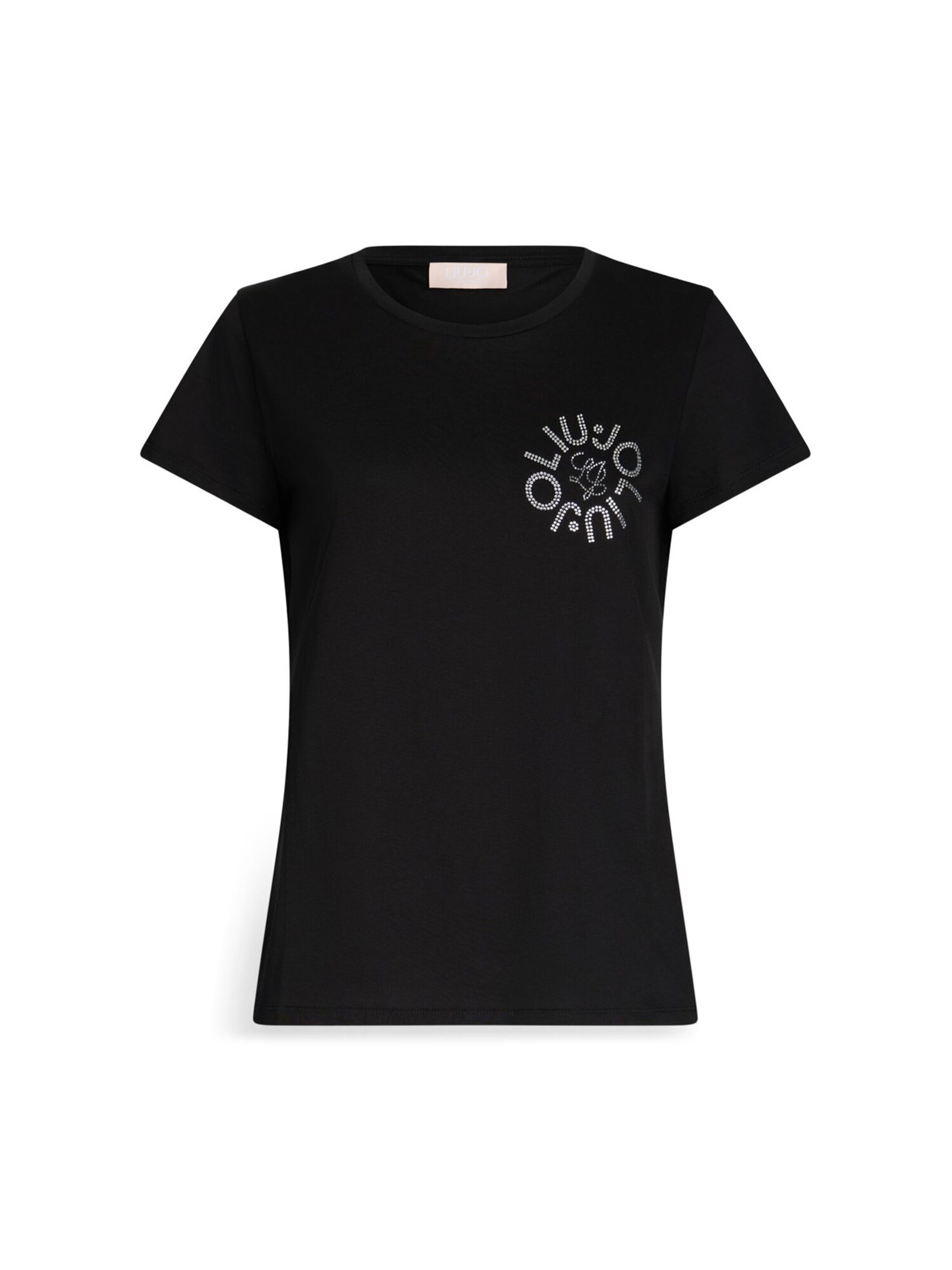 juoda Liu Jo Marškinėliai: priekis