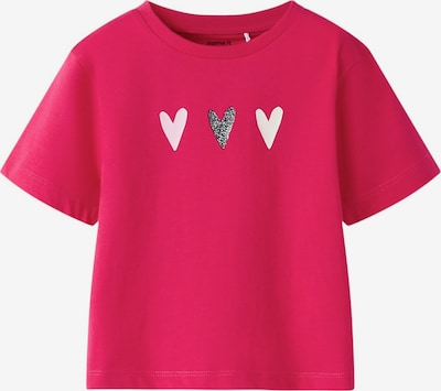 NAME IT Paita 'NMFFINULA' värissä vadelma / musta / valkoinen, Tuotenäkymä