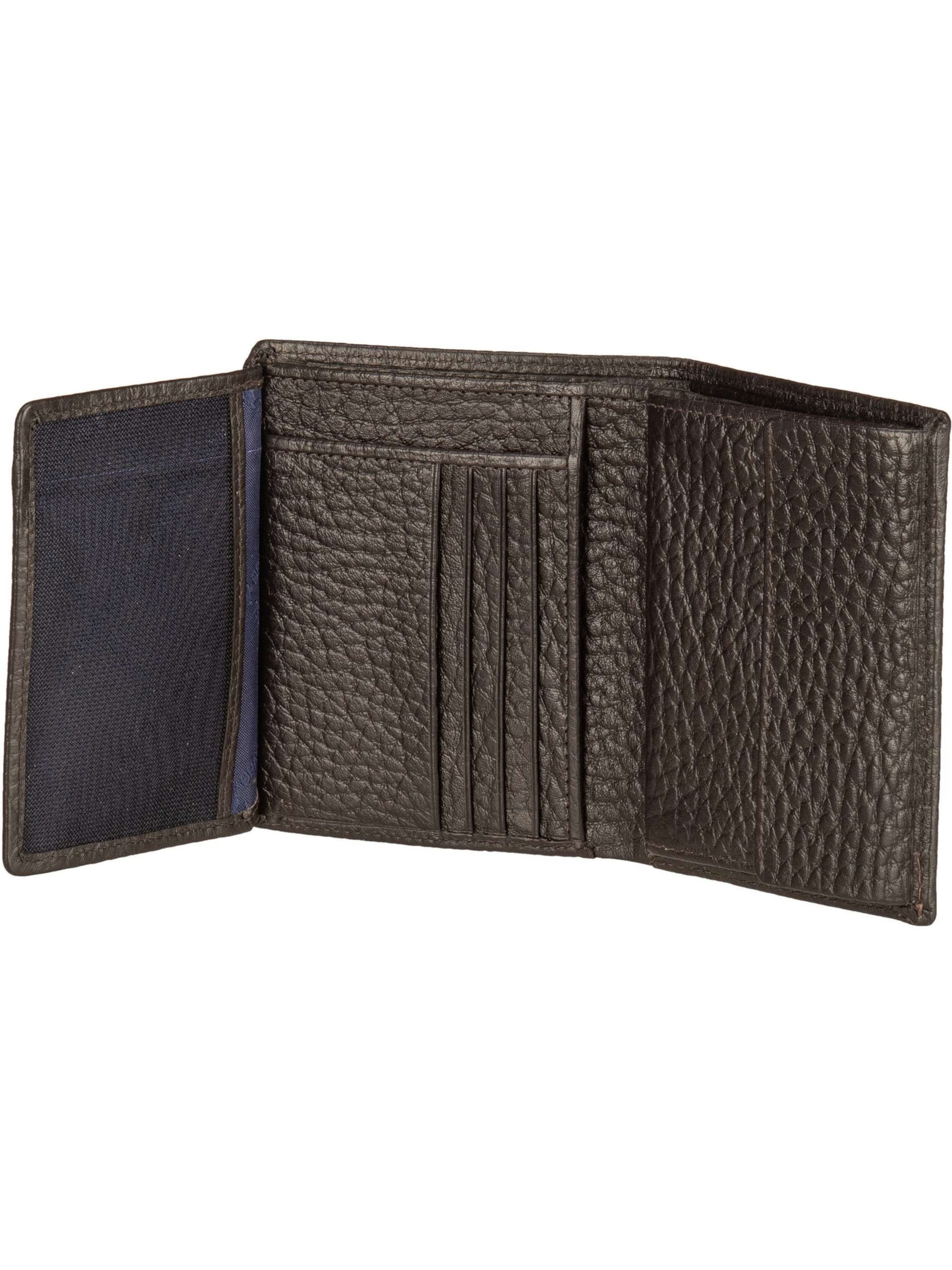 Portamonete 'Yannik' di Braun Büffel in marrone