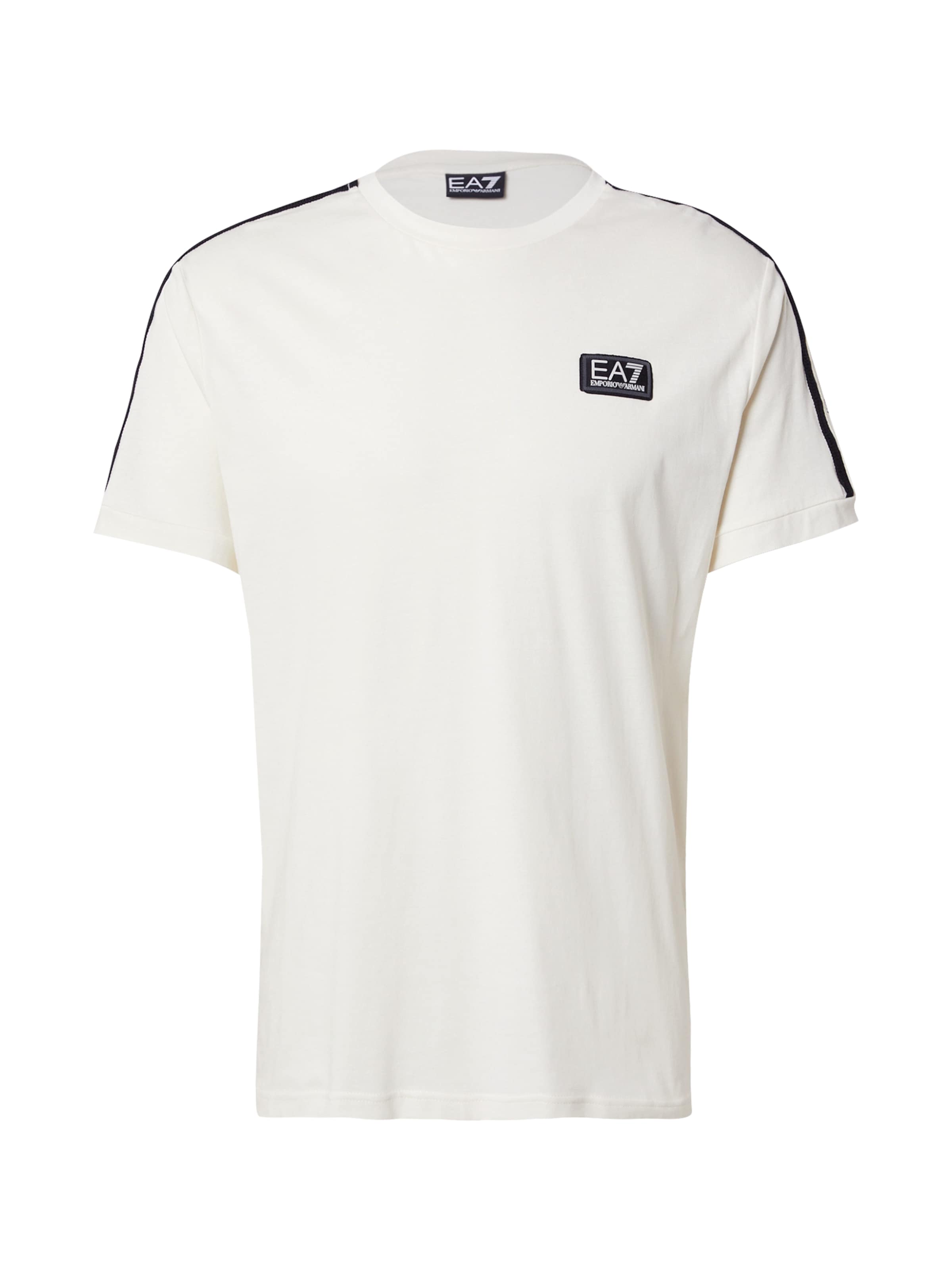 krém / fekete EA7 Emporio Armani Póló, Termék nézet