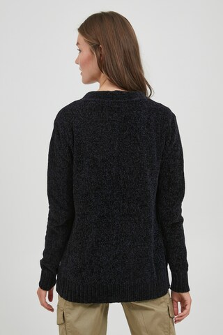 Oxmo Knit Cardigan 'Elisabet Knit' in Black