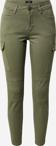 Skinny Jeans cargo Sublevel en vert : devant