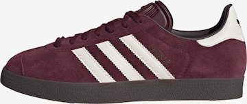 ADIDAS ORIGINALS Ниски маратонки 'Gazelle' в червено: отпред