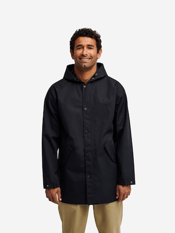 QUIKSILVER Between-Season Jacket 'Diamond Rain' in Black: front