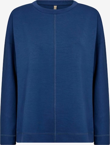 T-shirt Soyaconcept en bleu : devant