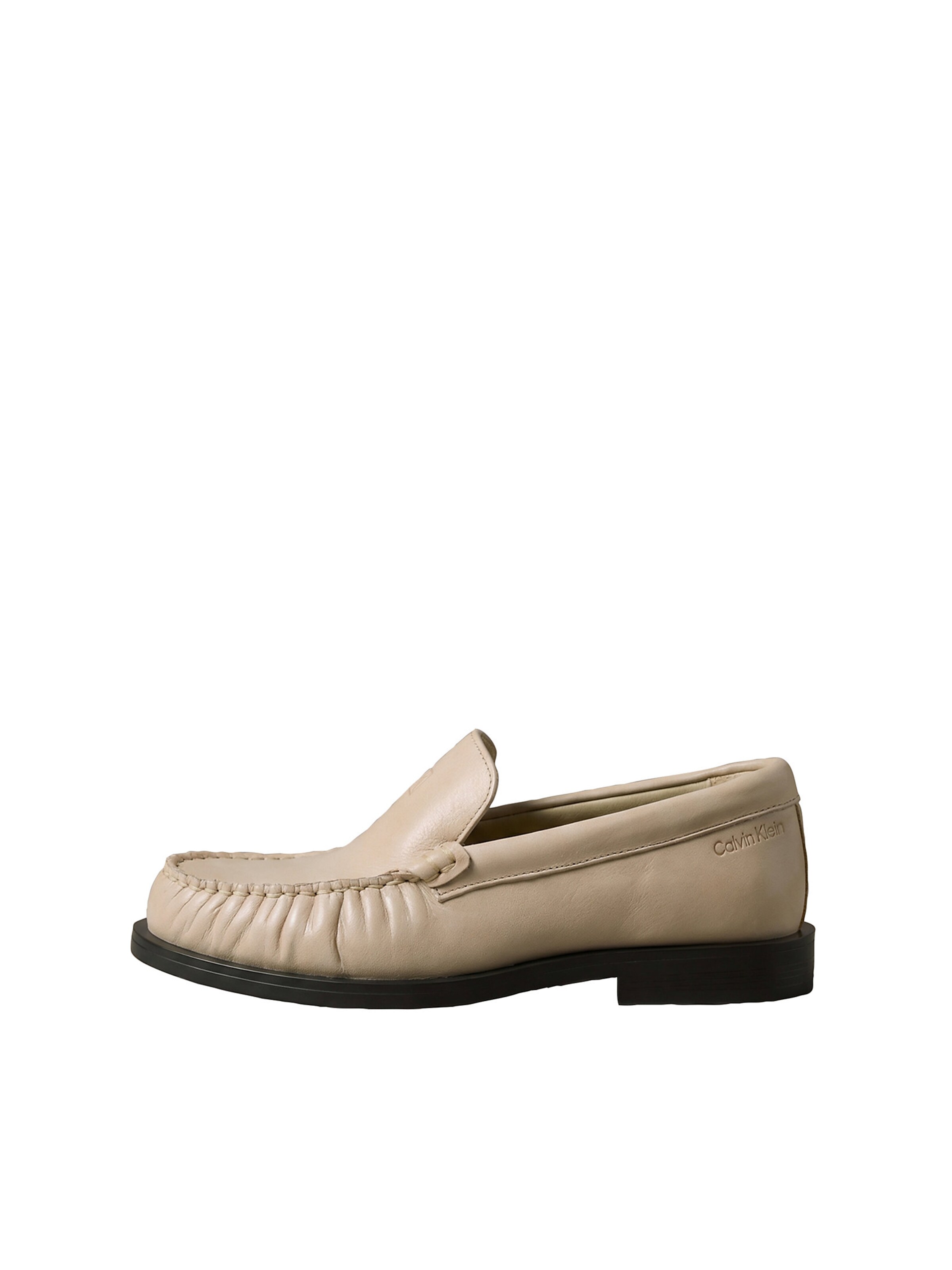 Calvin Klein Regular Mokassin in Beige: Vorderseite