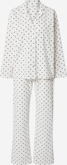 BeckSöndergaard Pyjama en bleu marine / blanc, Vue avec produit