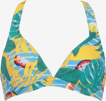 VIVID Kolmio Bikinitoppi värissä sininen: etupuoli