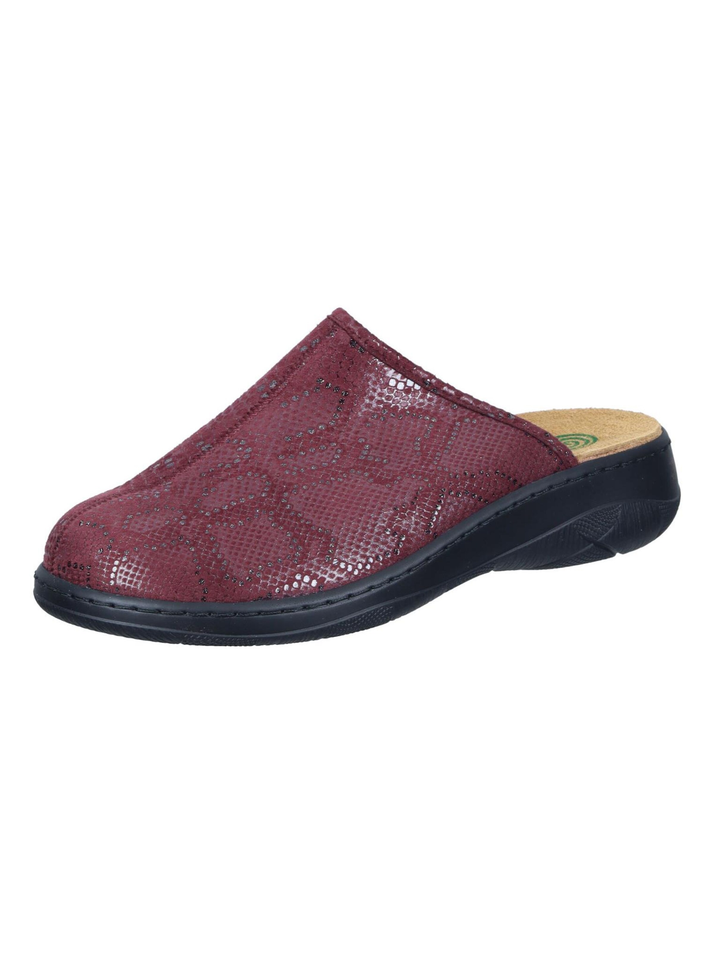 DR. BRINKMANN Clogs 'Clogs CHELVA' in Red: front