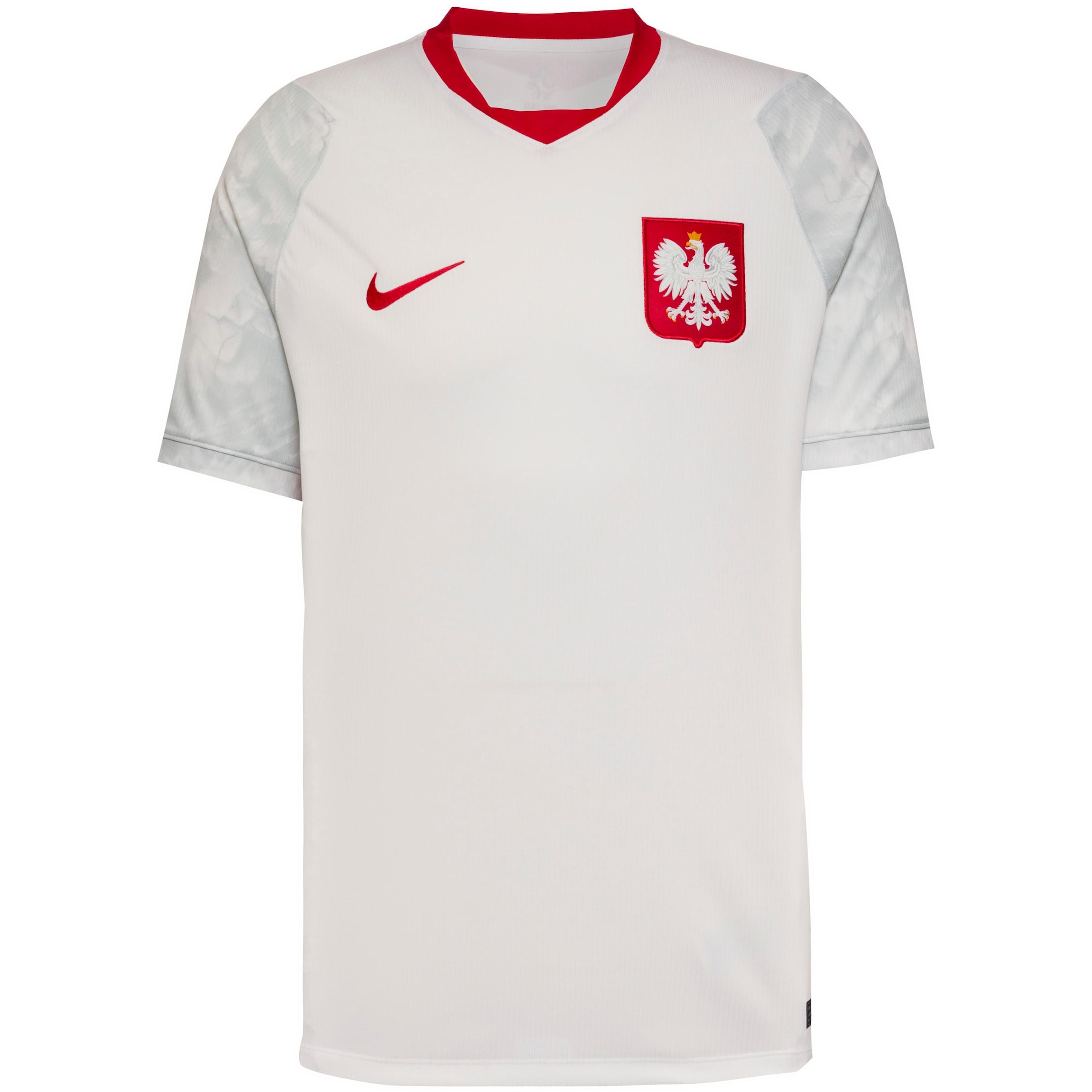 NIKE Jersey 'Polen Home' in XXL in Red / White, Item view