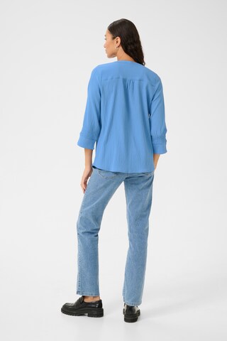 Kaffe - Blusa 'KAlinda' em azul