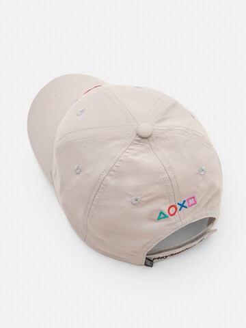 Casquette 'PLAYSTATION' Pull&Bear en gris