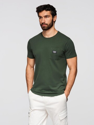 Ombre Shirt in Groen