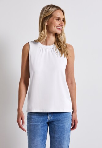 STREET ONE Top in White: front