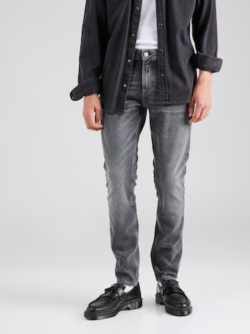 Coupe slim Jean 'Skim' SCOTCH & SODA en gris : devant