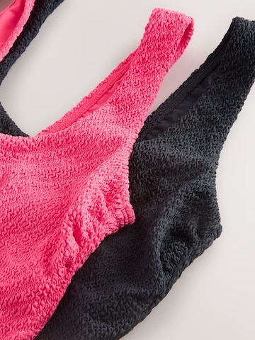 Next Bustier Badeanzug in Pink