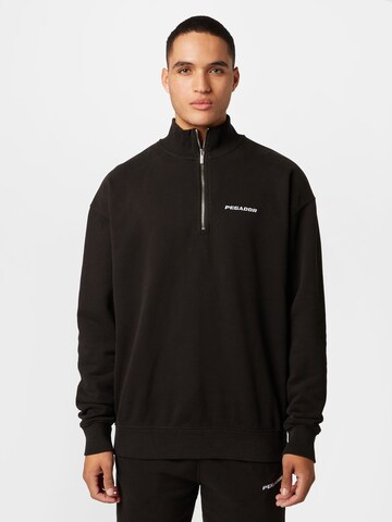 Pegador Sweatshirt in Schwarz: predná strana