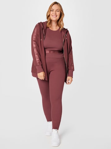 River Island Plus - Top en rosa