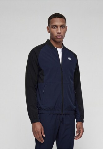 Sergio Tacchini Trainingspak in Blauw: voorkant