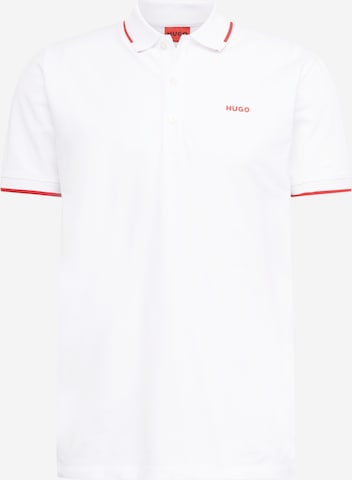 HUGO Shirt 'Dinoso' in Wit: voorkant