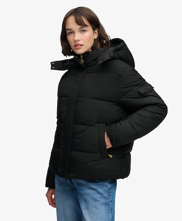 Superdry & Co Winterjas in Zwart